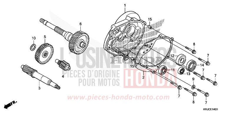 BOITE DE VITESSES von S-wing ABS PEARL NIGHTSTAR BLACK (NHA84) von 2012